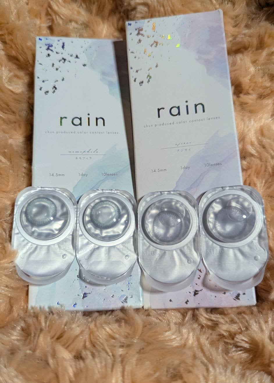 rain 1day/rain/ワンデー(1DAY)カラコンを使ったクチコミ(1枚目)