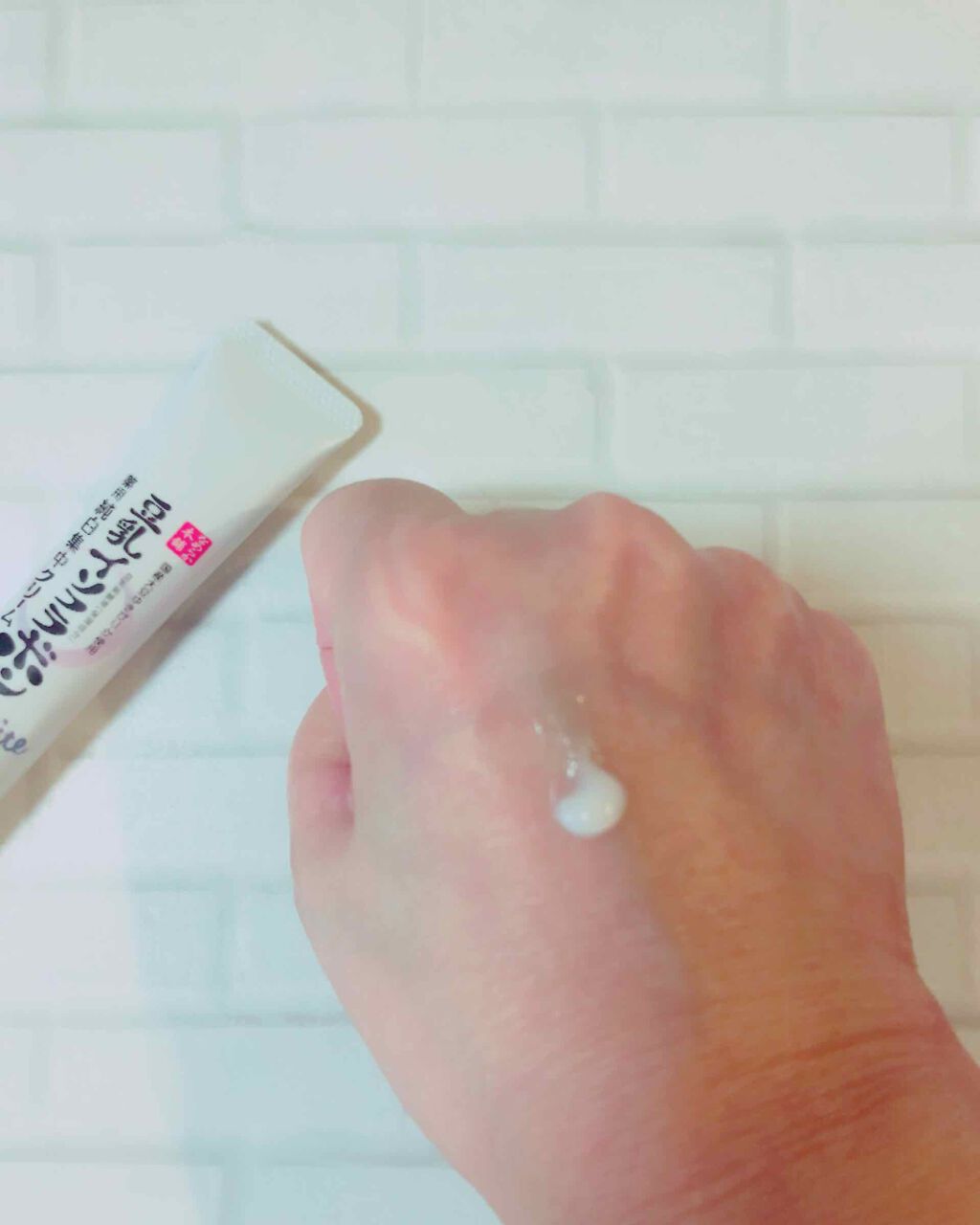 薬用美白スポッツクリーム/なめらか本舗/化粧下地を使ったクチコミ(2枚目)