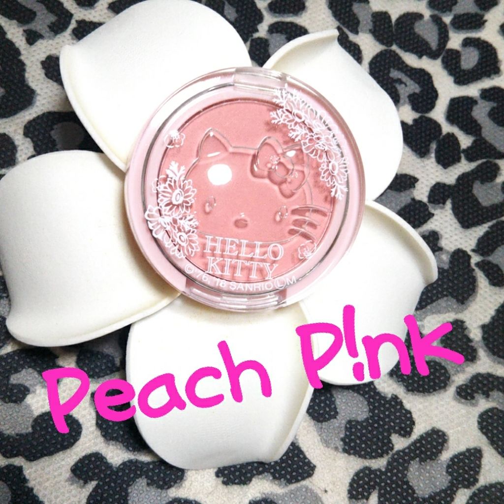 Blooming Kitty パウダーチーク/DAISO/パウダーチークを使ったクチコミ(1枚目)