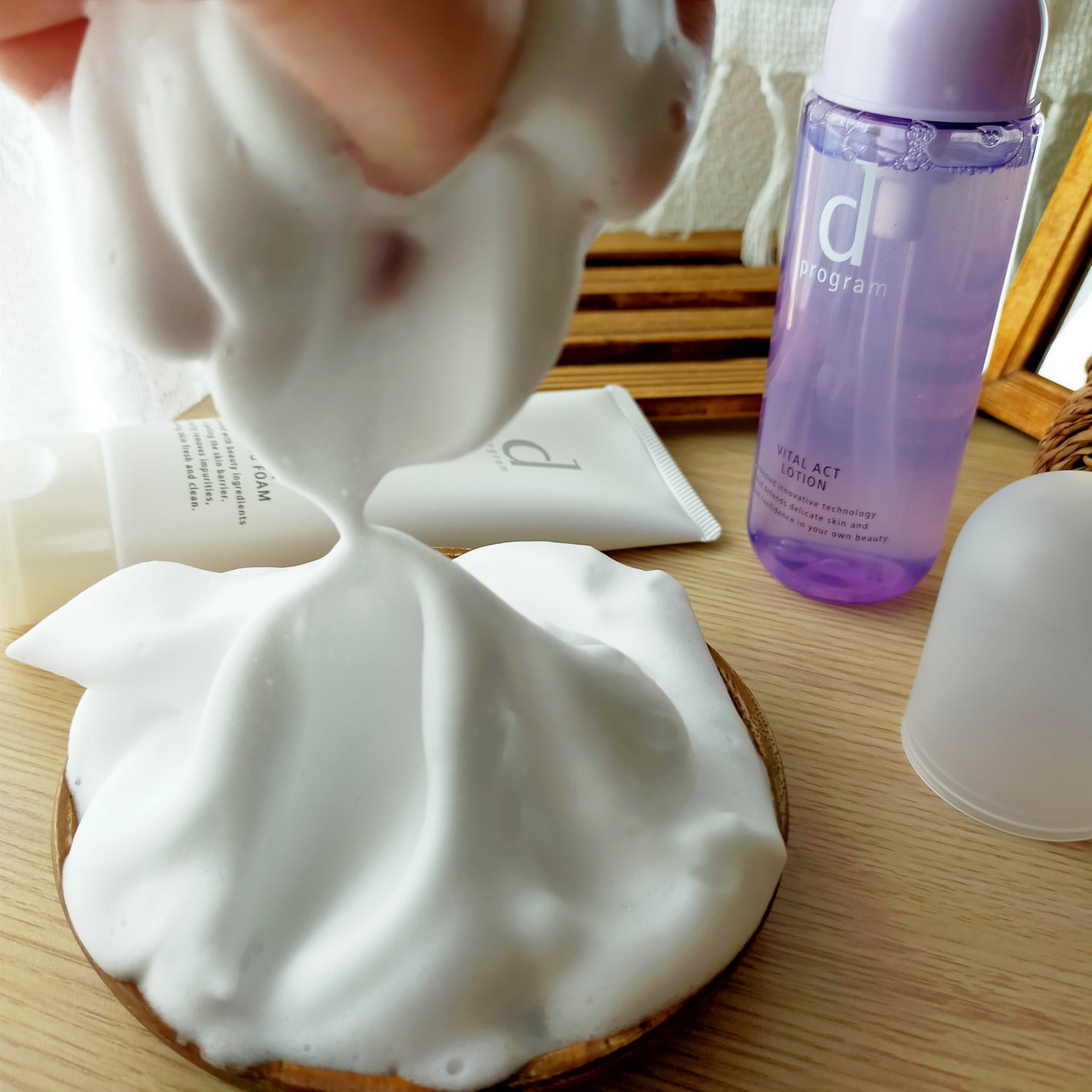 エッセンスイン クレンジングフォーム/d プログラム/洗顔フォームを使ったクチコミ(2枚目)