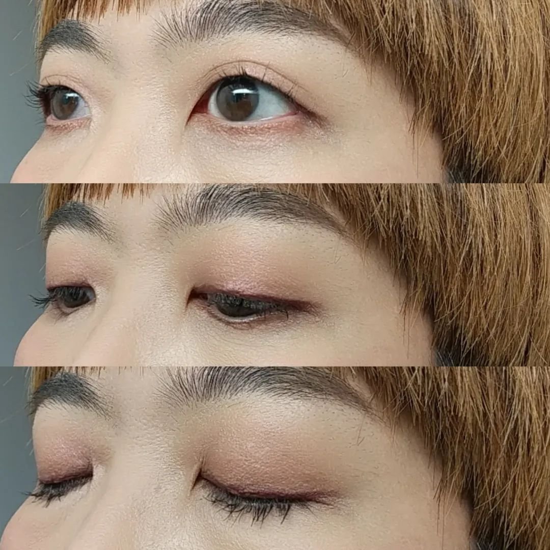 オンブル エサンシエル 220 ブラン ペール(サテン)/CHANEL/単色アイシャドウを使ったクチコミ（3枚目）