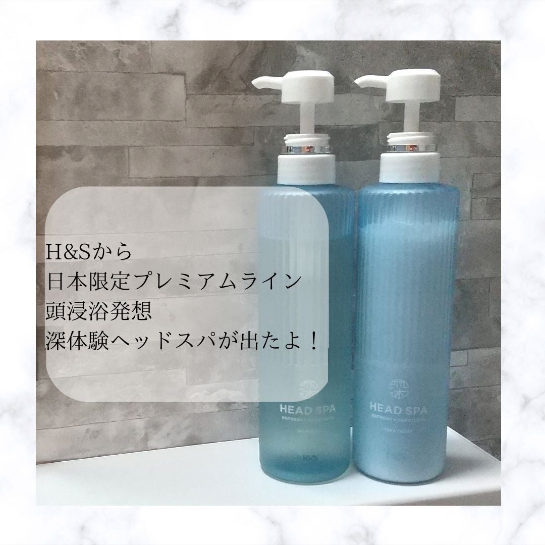 リフレッシュ × さらつや シャンプー/トリートメント/h&s/市販シャンプーを使ったクチコミ(1枚目)