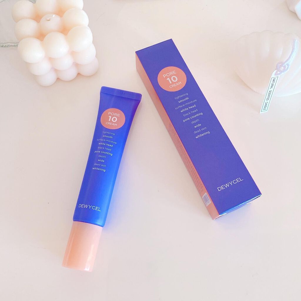 ポアーテンクリーム/DEWYCEL/化粧下地を使ったクチコミ(5枚目)