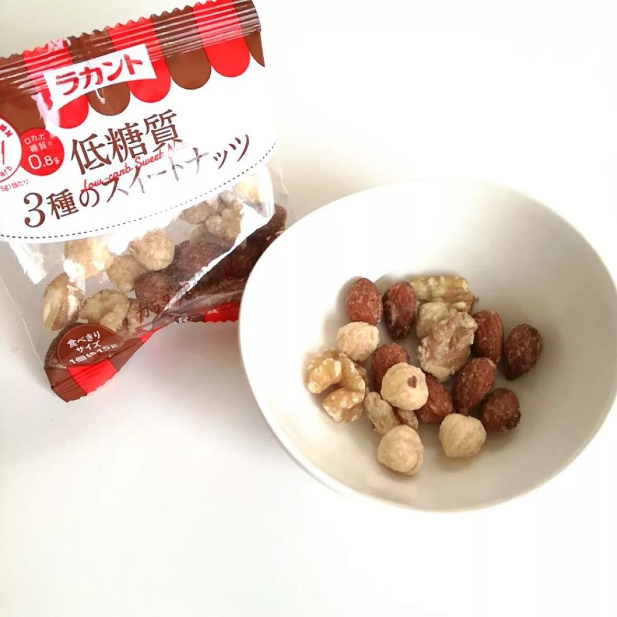 低糖質スイーツナッツ/サラヤ/低糖質食品を使ったクチコミ(3枚目)
