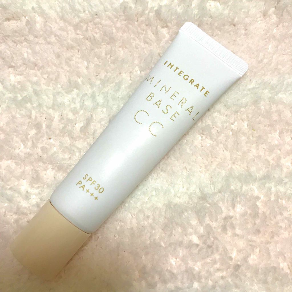 ミネラルベース CC/インテグレート/CCクリームを使ったクチコミ(1枚目)