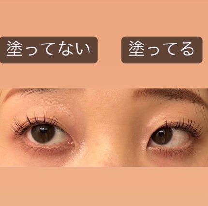 「塗るつけまつげ」自まつげ際立てタイプ/デジャヴュ/マスカラを使ったクチコミ(2枚目)