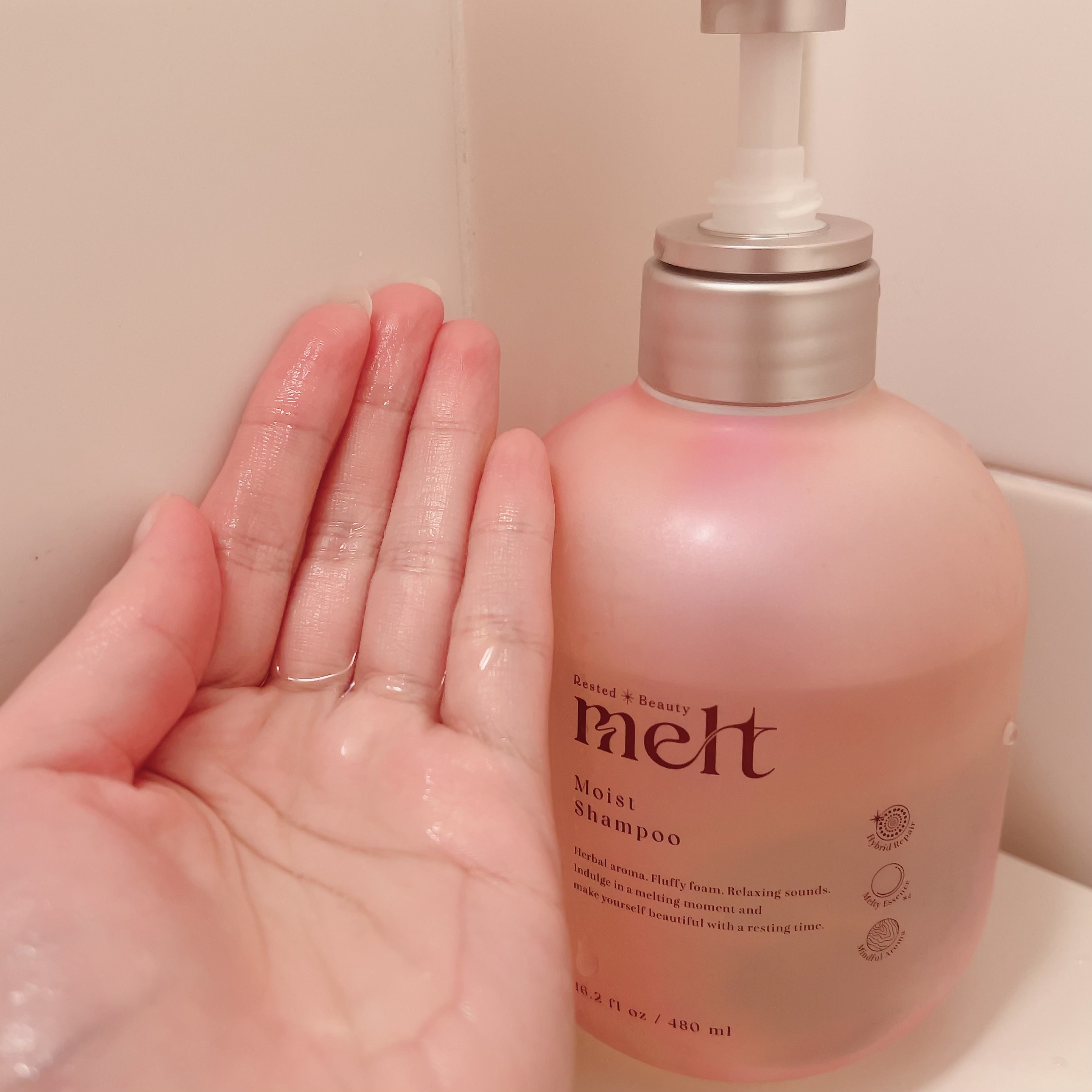 メルト モイストシャンプー／トリートメント/melt/市販シャンプーを使ったクチコミ（2枚目）