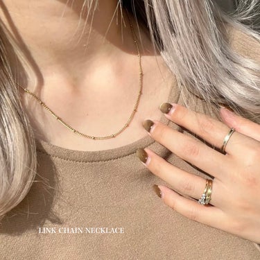 LINK CHAIN NECKLACE [GOLD]/LIMELY/その他を使ったクチコミ（5枚目）