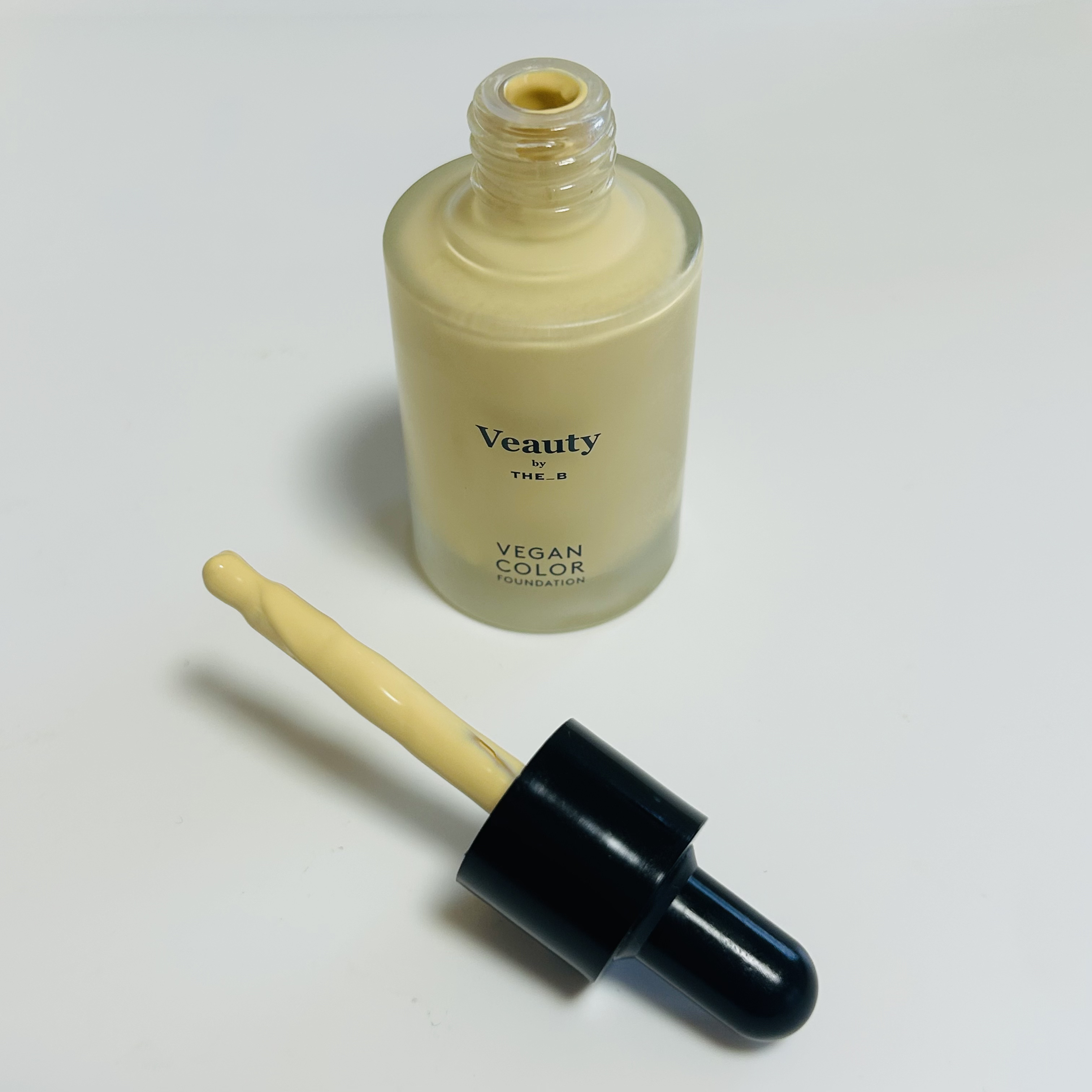 ヴィーガン カラーファンデーション イエロー/Veauty by THE_B/リキッドファンデーションを使ったクチコミ（2枚目）