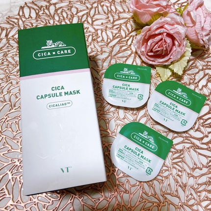 CICA カプセルマスク/VT/洗い流すパック・マスクを使ったクチコミ(1枚目)