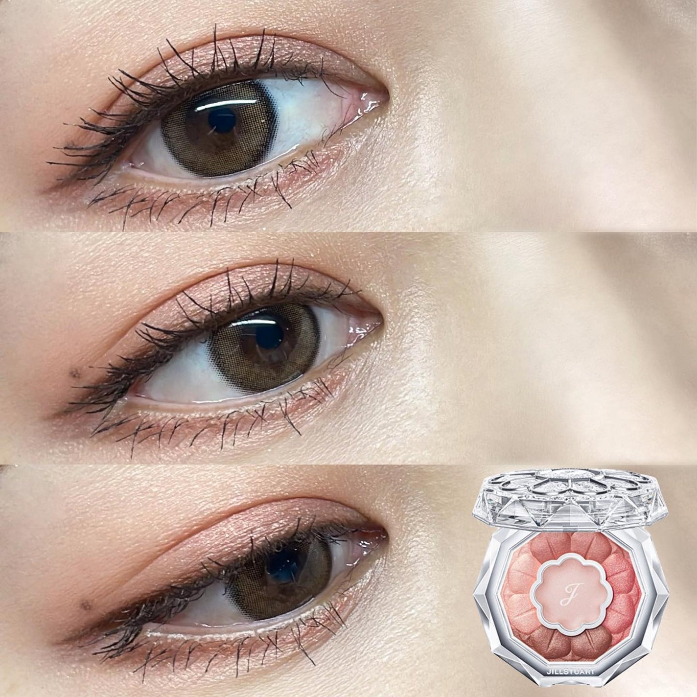 ジルスチュアート ブルームクチュール アイズ/JILL STUART/アイシャドウパレットを使ったクチコミ(1枚目)