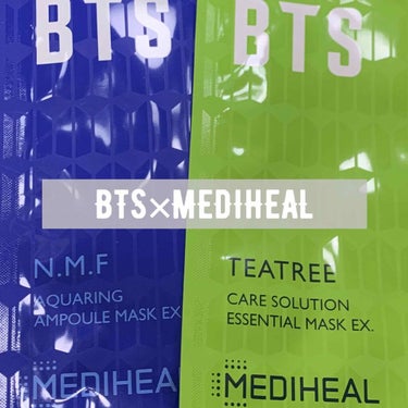 【BTS×MEDIHEAL コラボ商品！✨】

MEDIHEAL N.M.FアクアアンプルマスクJEX
ティーツリーケアソルーションアンプルマスク
参考価格: ¥325税抜
　

韓国旅行のお土産に頂い