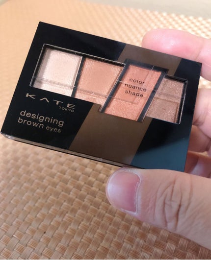 デザイニングブラウンアイズ/KATE/アイシャドウパレットを使ったクチコミ(1枚目)