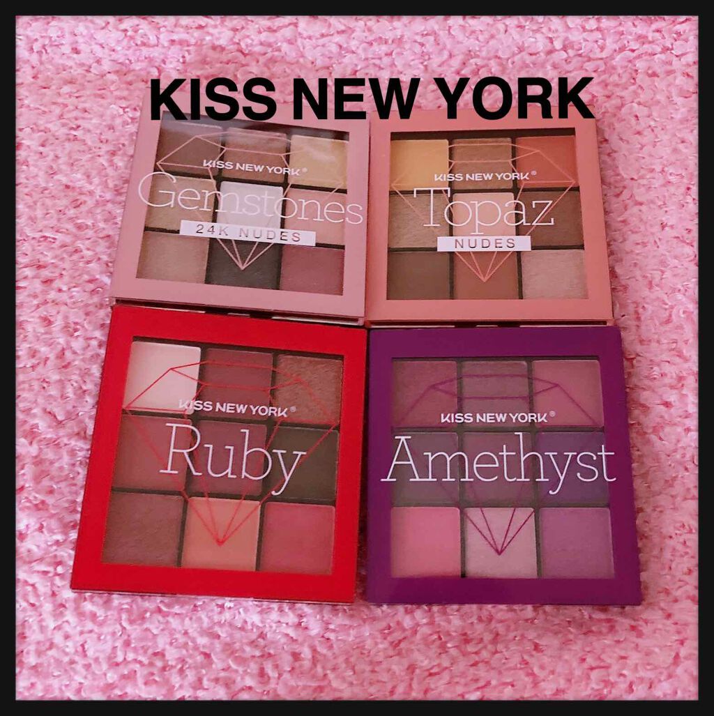 ジュエリーパレット/KISS NEW YORK/アイシャドウパレットを使ったクチコミ（1枚目）