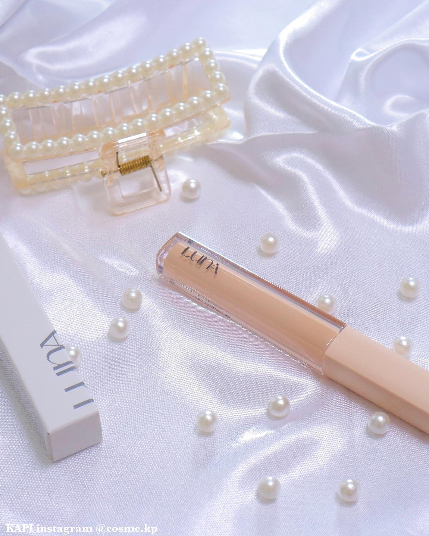 ロングラスティングチップコンシーラーフィックシングフィット/LUNA/リキッドコンシーラーを使ったクチコミ(4枚目)