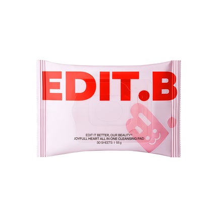 EDIT.B ジョイフルハートオールインワンクレンジングパッド