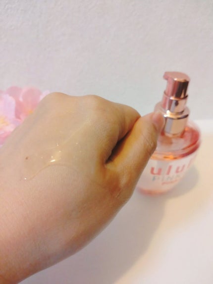 ウルリス ピンクネコ ウォーターコンク スリーク ヘアオイル/ululis/ヘアオイルを使ったクチコミ(3枚目)