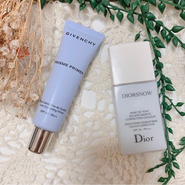 スノー メイクアップ ベース UV35 SPF35／PA+++/Dior/化粧下地を使ったクチコミ（2枚目）