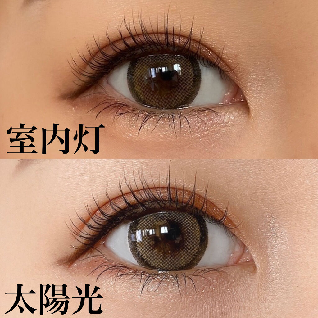 ブラッシュ/SENSE mania/カラーコンタクトレンズを使ったクチコミ（2枚目）