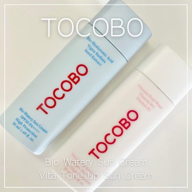 ビタトーンアップサンクリーム/TOCOBO/日焼け止め・UVケアを使ったクチコミ（1枚目）