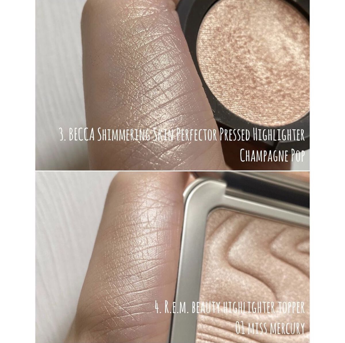 Shimmering Skin Perfector® Pressed Highlighter Mini/BECCA/パウダーハイライトを使ったクチコミ（3枚目）
