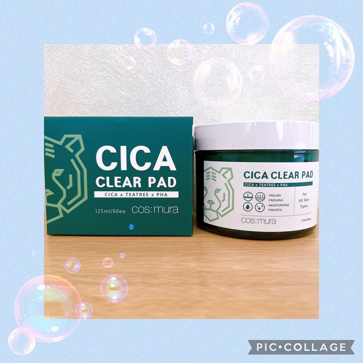 CICA CLEAR PAD/cos:mura/シートマスク・パックを使ったクチコミ（1枚目）