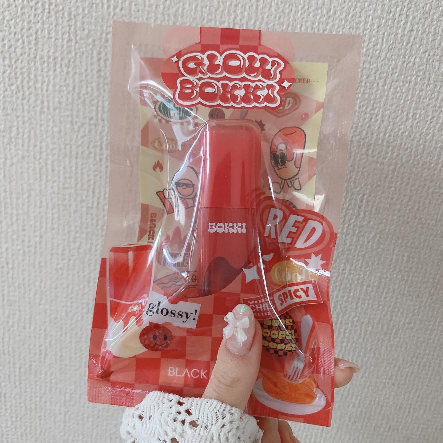 グローポッキーティント/BLACK ROUGE/リップティントを使ったクチコミ（3枚目）