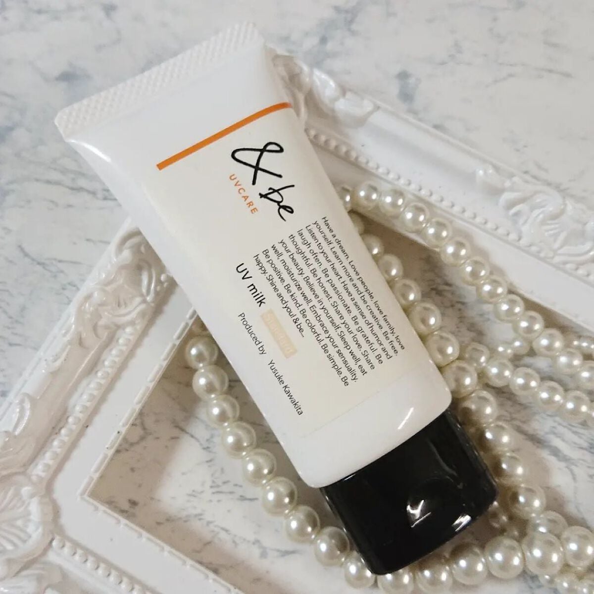 &be UVミルク/&be/日焼け止めミルクを使ったクチコミ(3枚目)