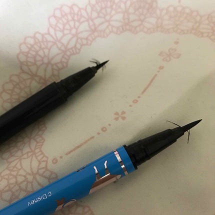 リアルラスティングアイライナー24hWP/K-パレット/リキッドアイライナーを使ったクチコミ(2枚目)