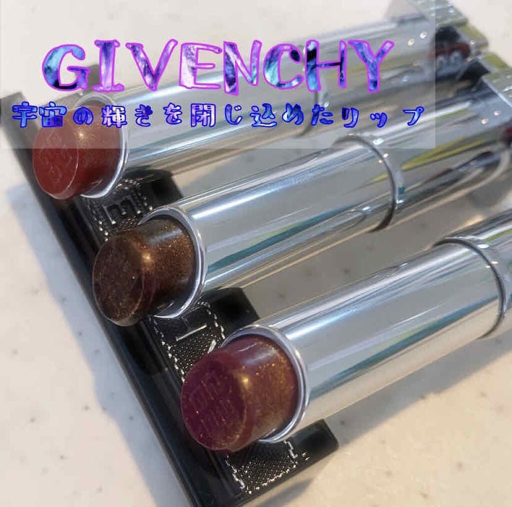 ゆずちゃん on LIPS 「【GIVENCHY限定+新作リップ スウォッチ有り】こんにちは..」(1枚目)