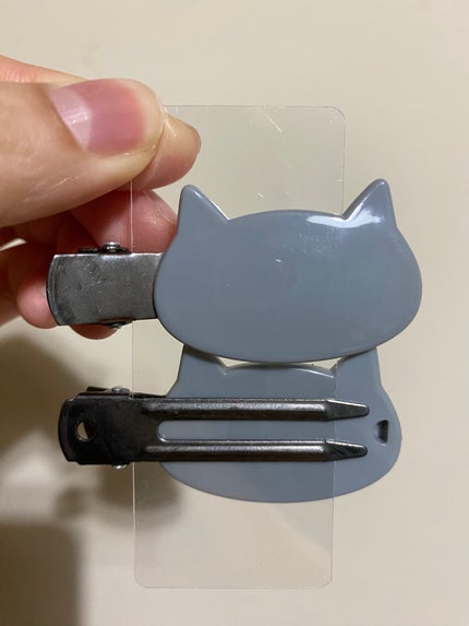 前髪クリップ/DAISO/ヘアアクセサリーを使ったクチコミ(2枚目)