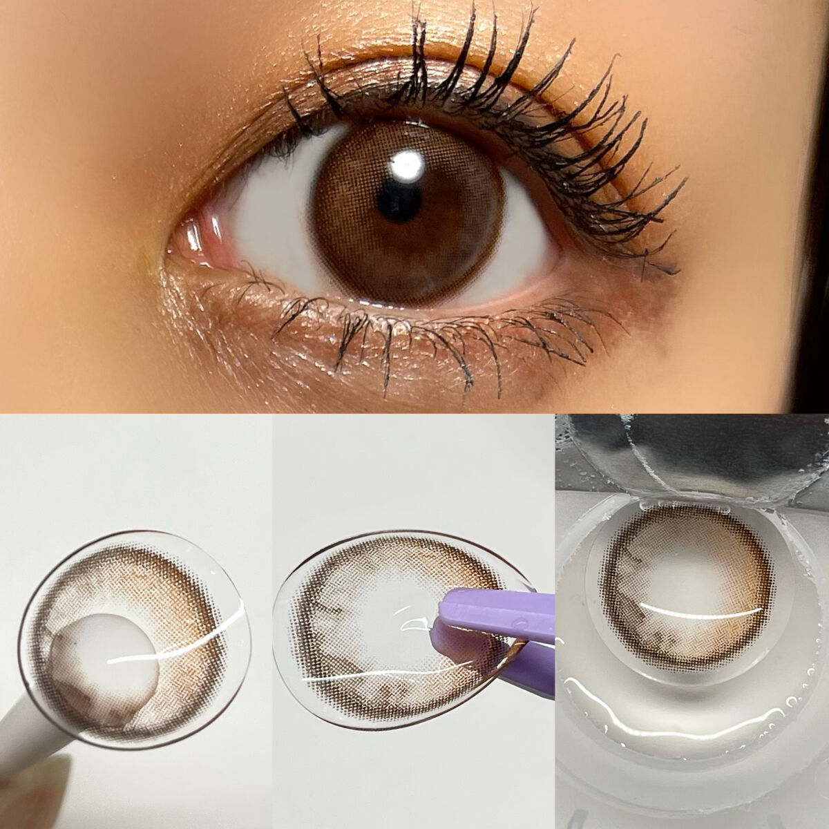 i-sha 1day オリアナ/CLARA CONTACT/ワンデー（１DAY）カラコンを使ったクチコミ（3枚目）