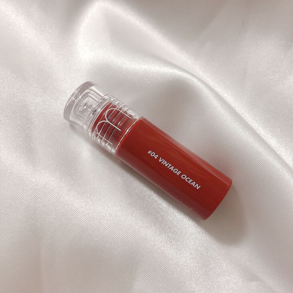 グラスティングウォーターティント/rom&nd/リップティントを使ったクチコミ（3枚目）