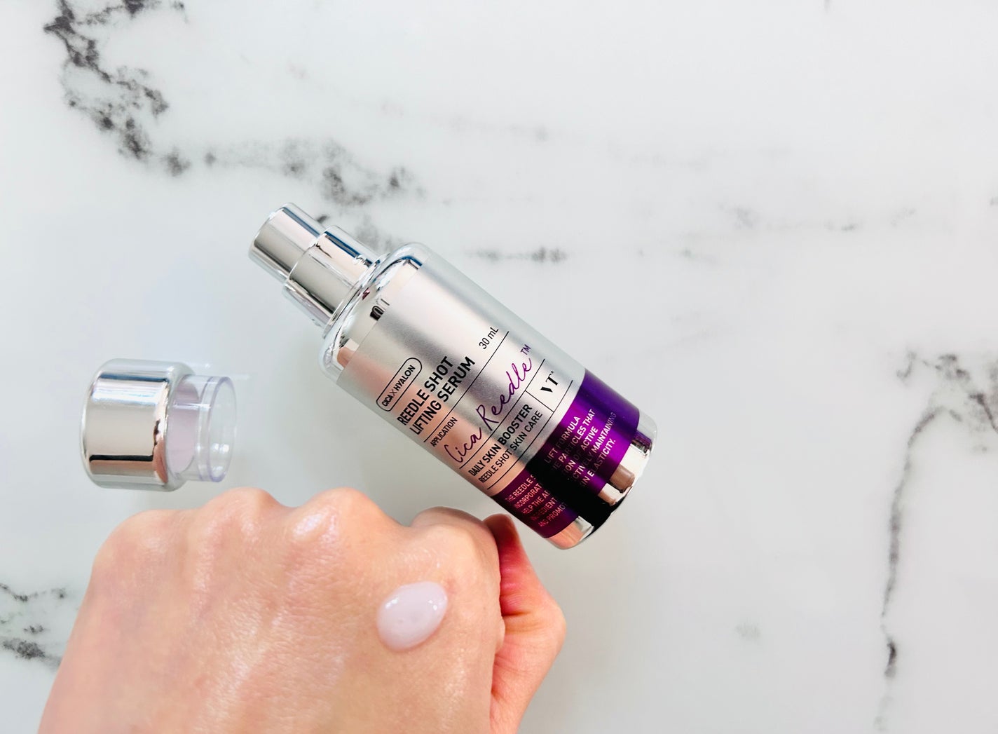 リードルショット リフティングセラム/VT/美容液を使ったクチコミ(2枚目)