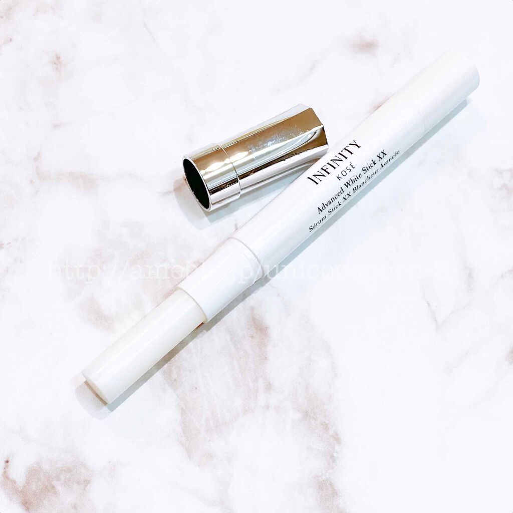 インフィニティ アドバンスト ホワイトスティック XX/インフィニティ/美容液を使ったクチコミ（3枚目）