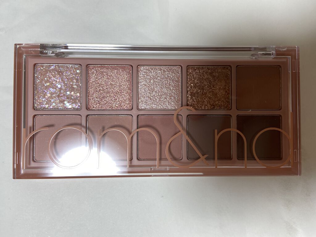 ベターザンパレット/rom&nd/アイシャドウパレットを使ったクチコミ（2枚目）