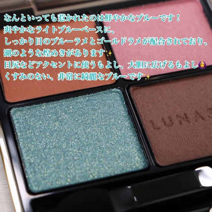 アイカラーレーション/LUNASOL/アイシャドウパレットを使ったクチコミ(3枚目)