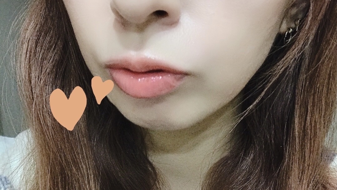 インク グラスティング リップ グロス/PERIPERA/リップグロスを使ったクチコミ（2枚目）