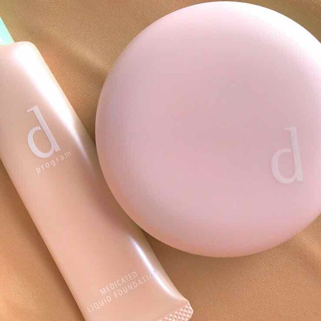 メディケイテッド エアリースキンヴェール/d プログラム/プレストパウダーを使ったクチコミ（1枚目）