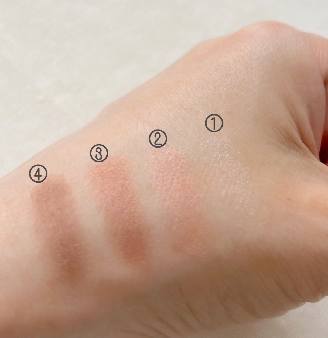 スキニーリッチシャドウ/excel/アイシャドウパレットを使ったクチコミ(3枚目)