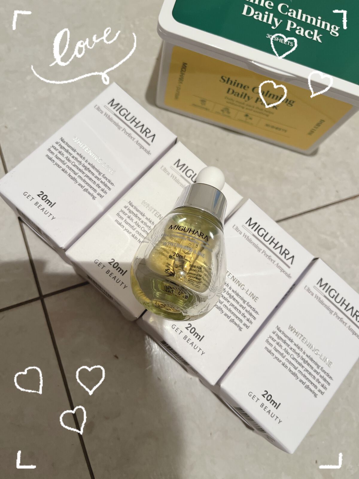 Ultra Whitening Perfect Ampoule/MIGUHARA/美容液を使ったクチコミ(2枚目)