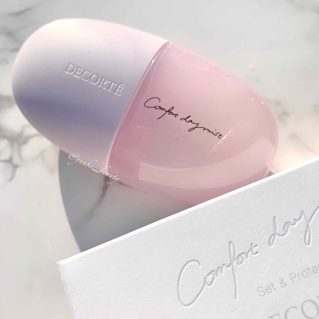 コンフォート デイミスト セット&プロテクト/DECORTÉ/ミスト状化粧水を使ったクチコミ(4枚目)