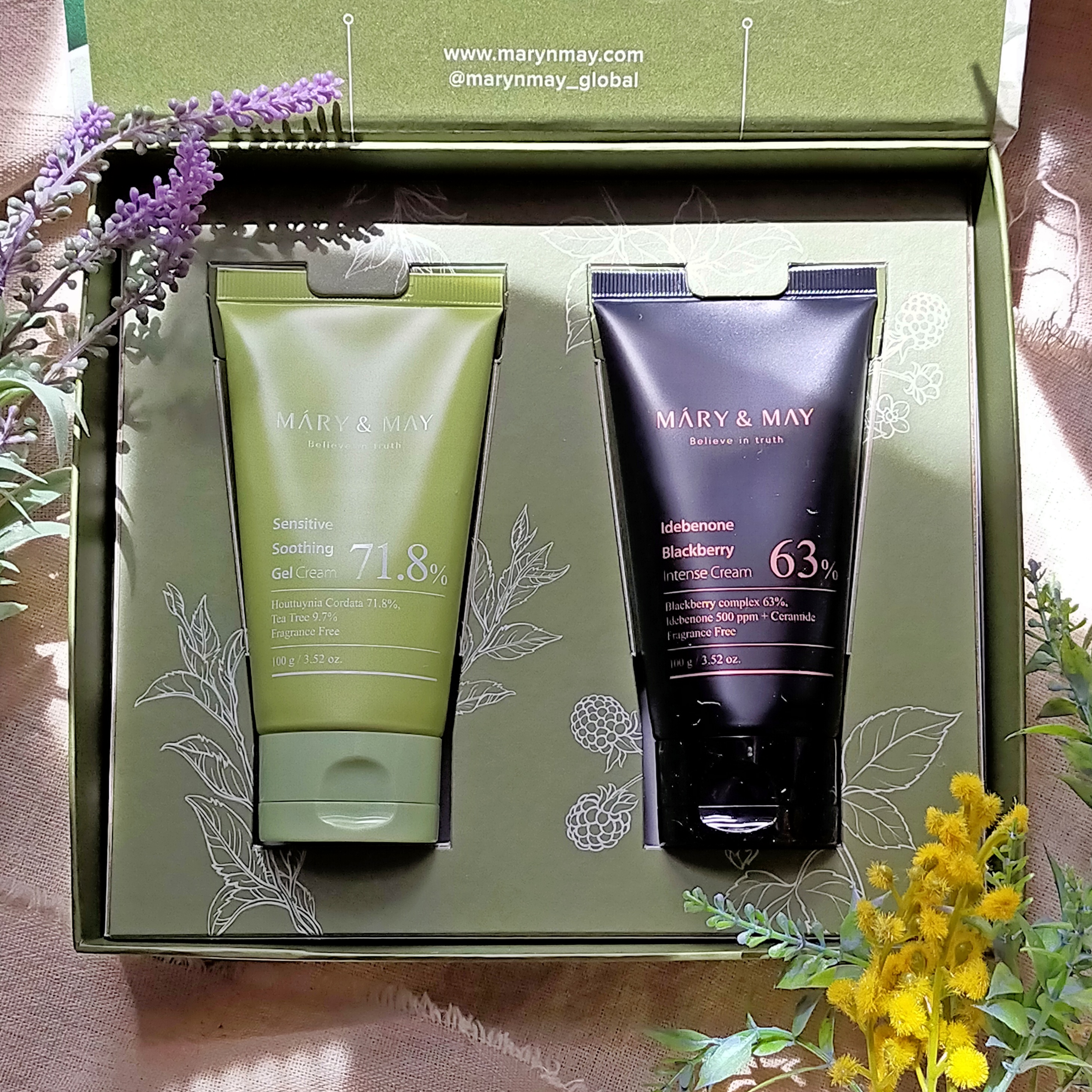 Sensitive Soothing Gel Cream/MARY&MAY/フェイスクリームを使ったクチコミ（2枚目）