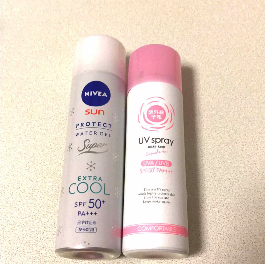 ニベアサン プロテクトウォータージェル SPF50+ エクストラクール/ニベア/日焼け止め・UVケアを使ったクチコミ(1枚目)