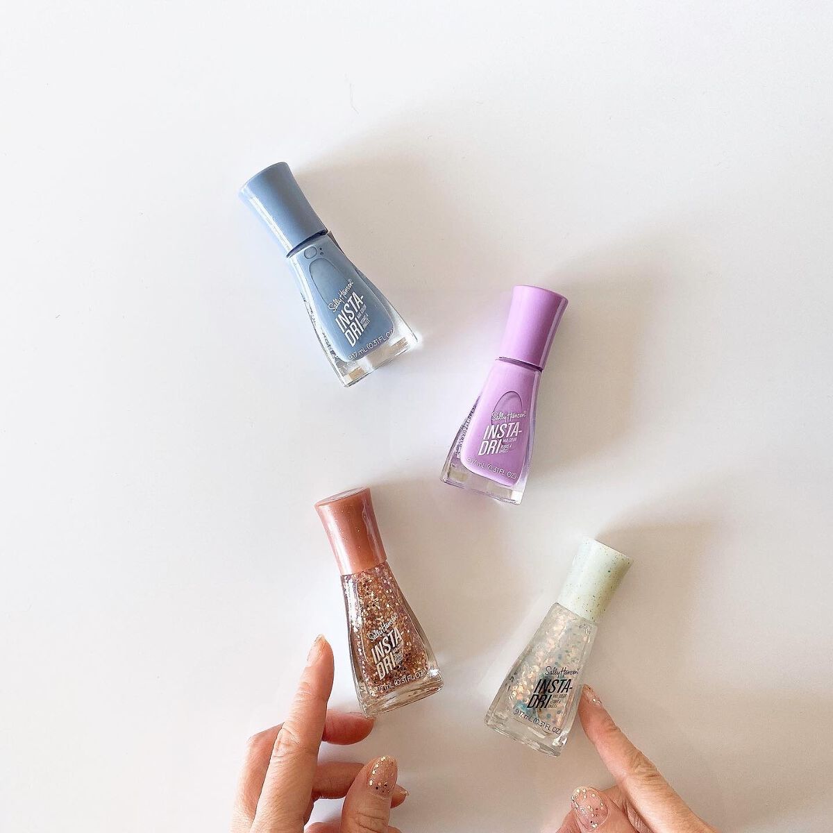 インスタドライ ネイルカラー/サリーハンセン/オールインワンネイルを使ったクチコミ（3枚目）