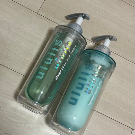 ウォーターコンク モイストシャンプー/ヘアトリートメント/ululis/市販シャンプーを使ったクチコミ(1枚目)