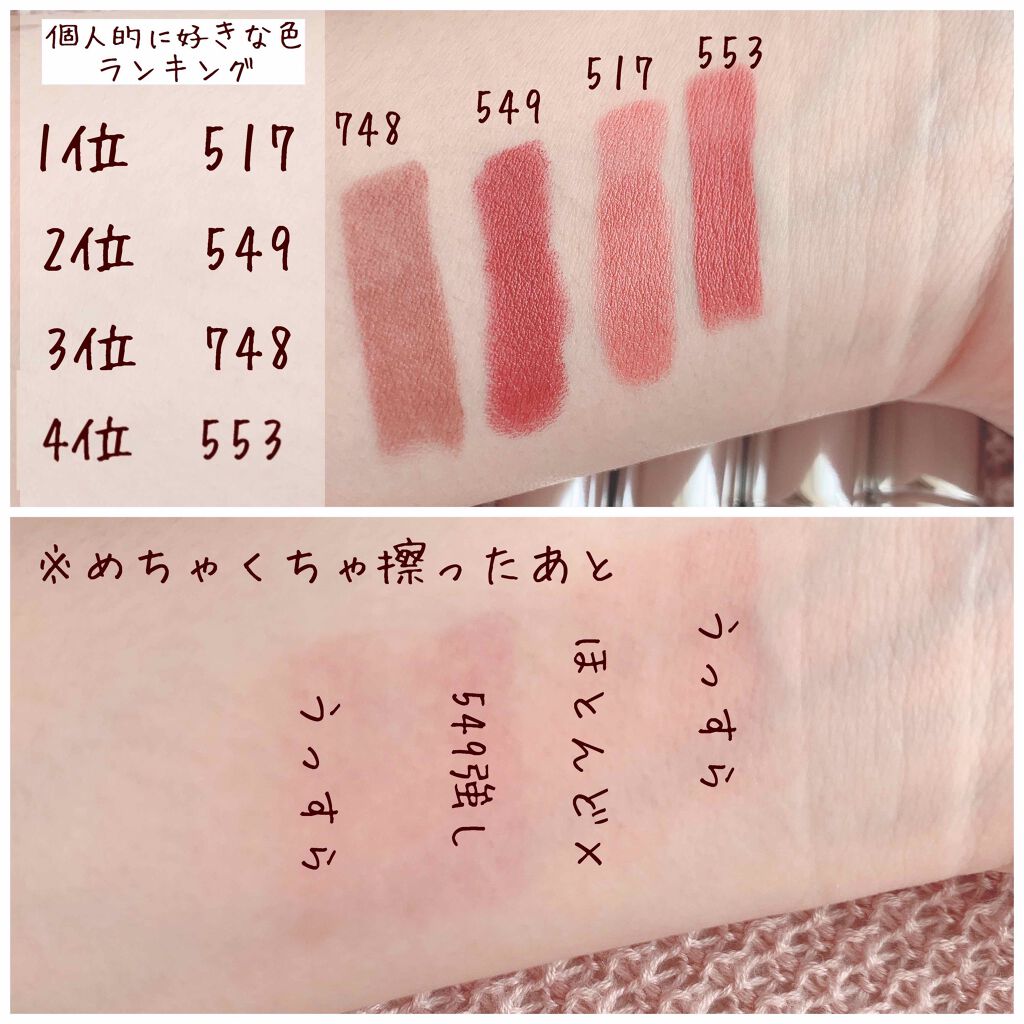 口紅(詰替用)/ちふれ/口紅を使ったクチコミ(2枚目)