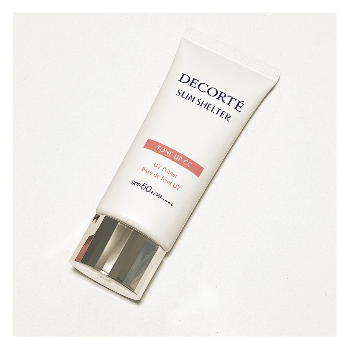 サンシェルター トーンアップCC/DECORTÉ/CCクリームを使ったクチコミ(1枚目)