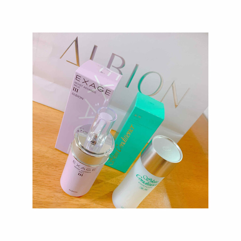 エクサージュ モイスト アドバンス ミルク III/ALBION/乳液を使ったクチコミ（1枚目）