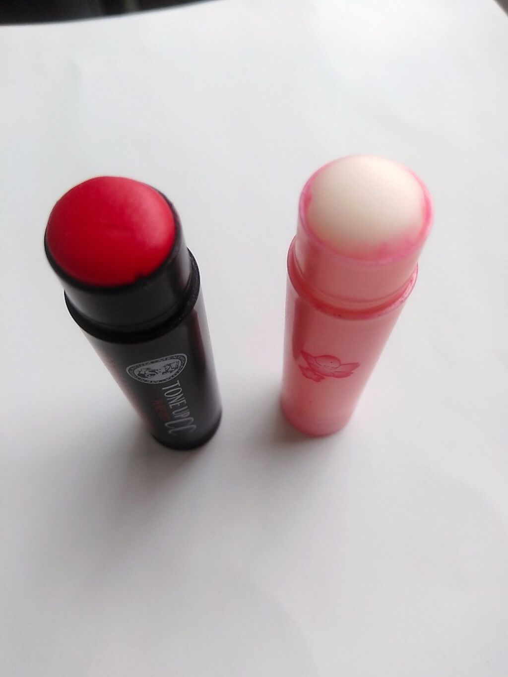 口紅がいらない薬用リップうすづきUV/メンターム/リップクリームを使ったクチコミ（3枚目）